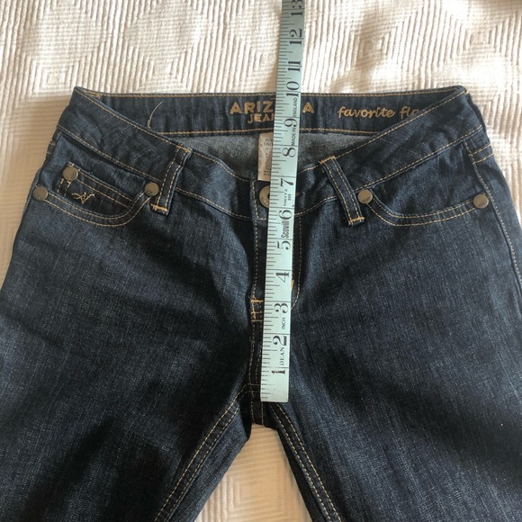 Arizona Dark Wash Flared Jeans - Picture 9 of 13